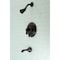 Kingston Brass KB36350NDL Tub and Shower Faucet, Oil Rubbed Bronze KB36350NDL - alternate 2
